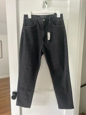 Just Black Denim Mom Jeans NWT size 29